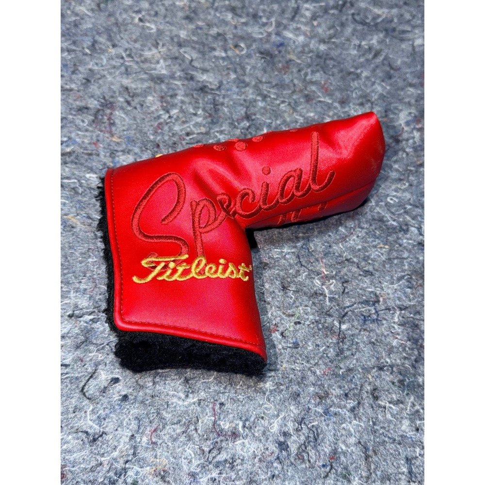 Scotty Cameron Special Select Putter Headcover Red Metallic Blade Titleist USA - Picture 3 of 6